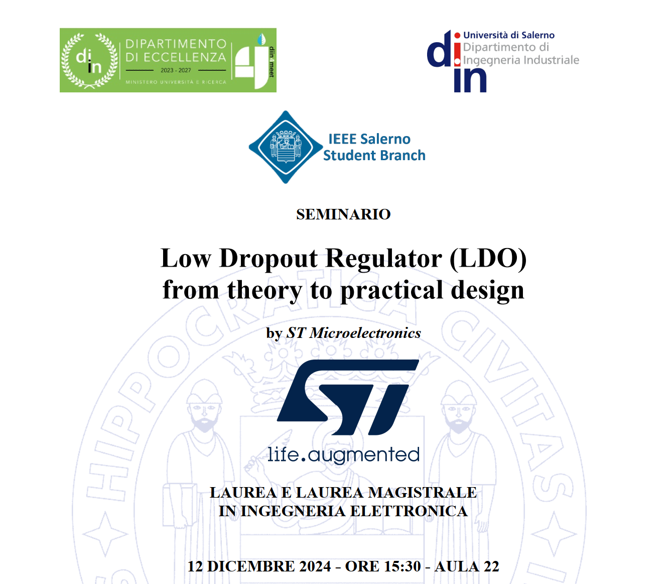 ST Microelectronics: Low Dropout Regulator (LDO) from theory to practical design