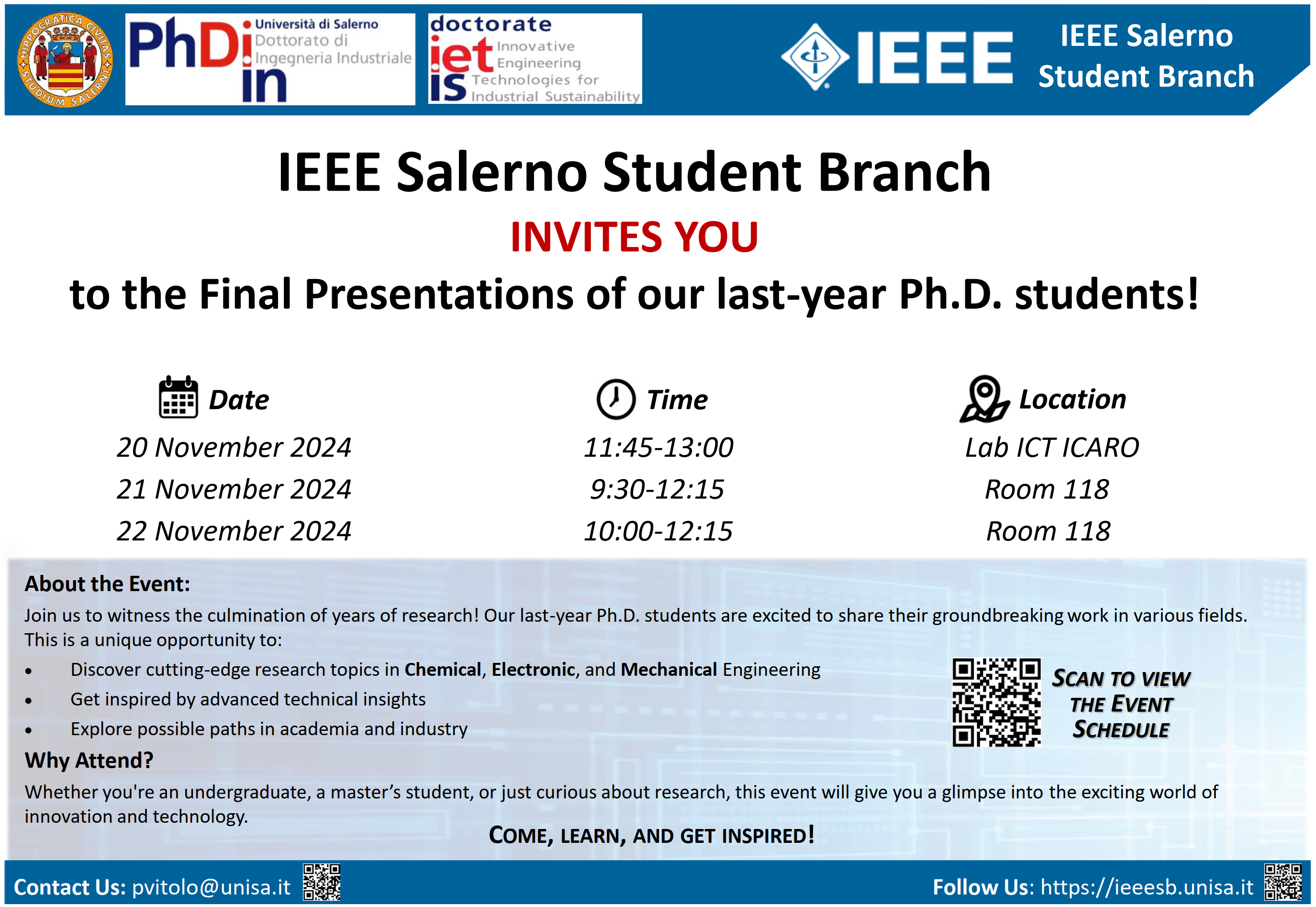 Final Presentation of the of our last-year Ph.D Student!